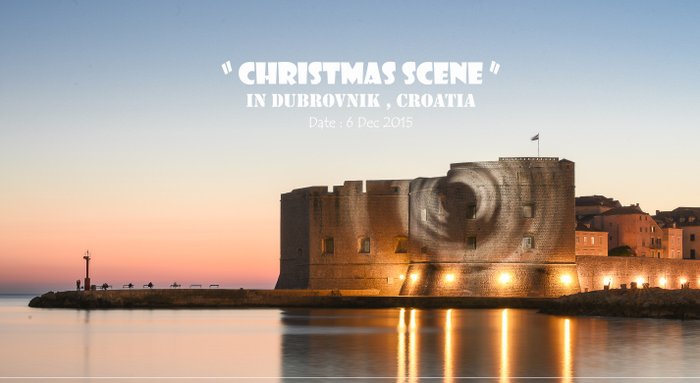 ส่งความสุข ผ่านบรรยากาศ " Christmas " จากเมือง Dubrovnik ประเทศโครเอเชีย เมื่อวันที่ 6 Dec 15 !