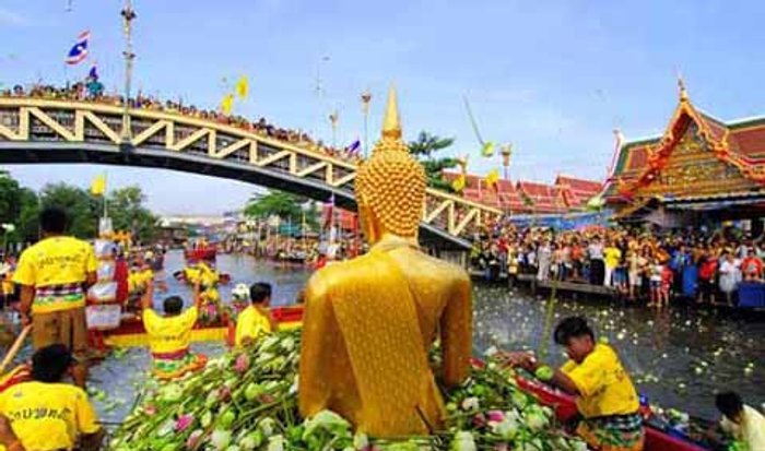งานประเพณีรับบัว 2555