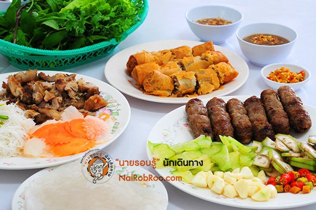 มานครพนม ต้องลิ้มรสอาหารเวียดนามและปลาน้ำโขง