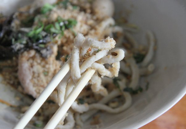 อร่อยง่ายๆ ก๋วยเตี๋ยวหมูบ้านบึง สูตรดั้งเดิม แยกประแสร์