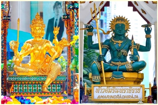 ปักหมุด ขอพร 7 มหาเทพ ย่านราชประสงค์