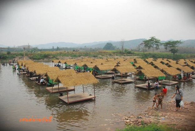 ล่องแพ..กลางสายน้ำ 'ยลเสน่ห์เมืองน่าน' ในหน้าร้อน