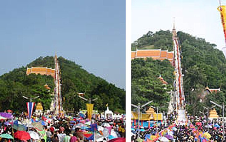 ประเพณีตักบาตรเทโว จังหวัดอุทัยธานี ปี 53
