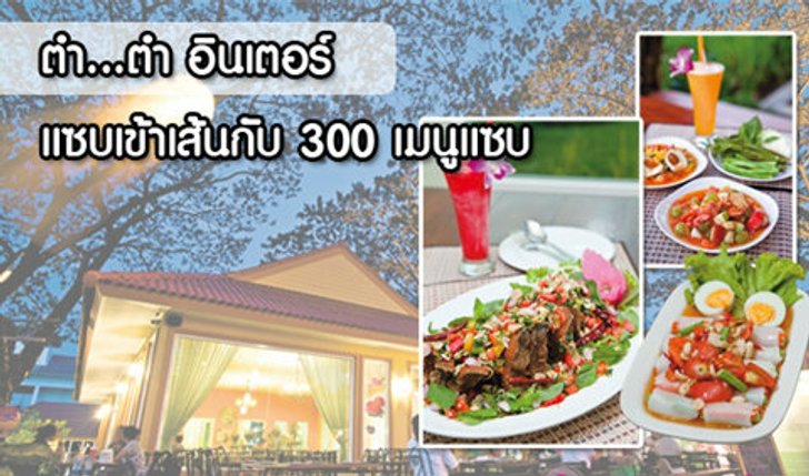 แนะนำร้านอาหารรสจัดจ้านร้อนแรง