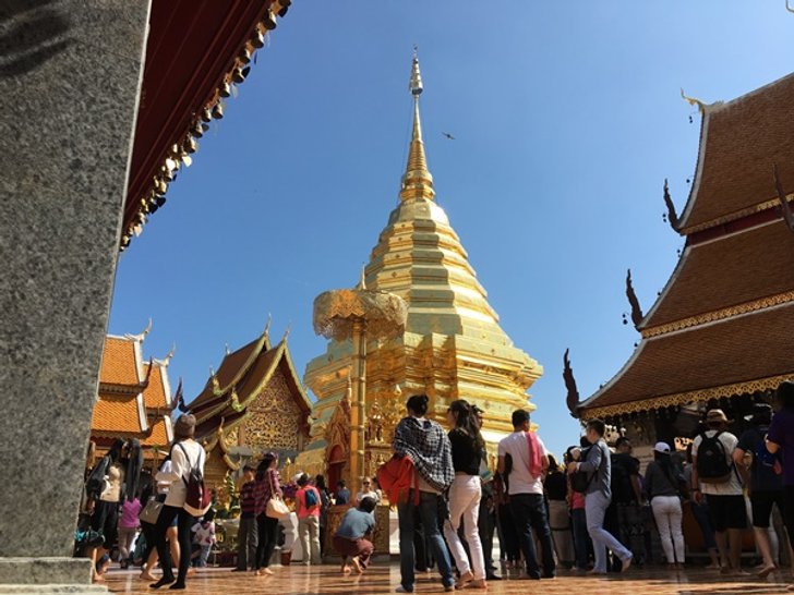 พระบรมธาตุดอยสุเทพ ที่เที่ยวเชียงใหม่