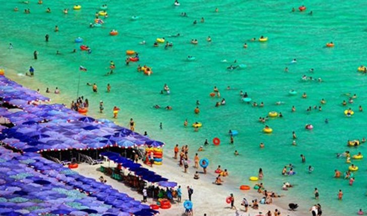 หาดสวย น้ำใส กับหนึ่งวันที่หาดแสม เกาะล้าน