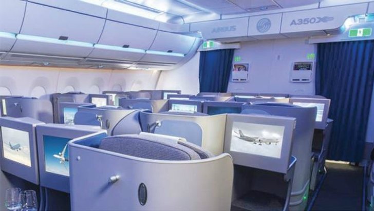 เผยโฉม...ห้องโดยสารใหม่ มาตรฐาน "แอร์บัส A350"