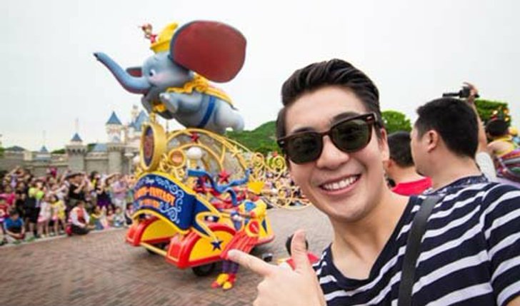 น๊อต อัครณัฐ พาเล่นเครื่องเล่นสุดมันส์ที่ฮ่องกงดิสนีย์แลนด์