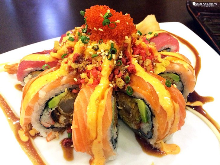 อร่อยจนต้องต่อแถว "KAIZEN SUSHI & HIBACHI"