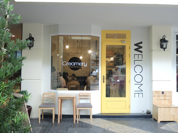 "Creamery" ร้านไอศกรีมน่ารักๆ กับเมนูซิกเนเจอร์ "เบคอนไข่" ไม่เหมือนใคร