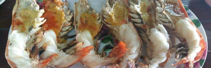 พาชิมกุ้งแม่น้ำ SIZE จัมโบ้ รวยกุ้งเผา จ.อยุธยา