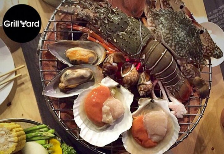 "Grill Yard" ปิ้งย่างซีฟู้ด บรรยากาศเหมือนนั่งทานในสวนหลังบ้าน