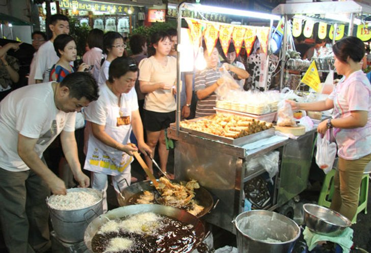 "5 ร้านอาหารเจ" ยอดในนิยมบนถนน..เยาวราช
