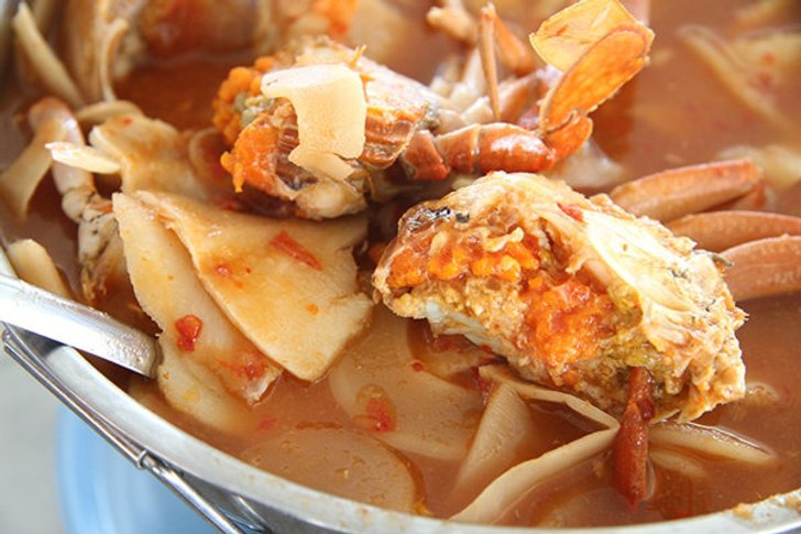 กินปูไข่ อาหารทะเลอร่อย "ร้านลุงเก้งซีฟู้ด" คลองโคน สมุทรสงคราม
