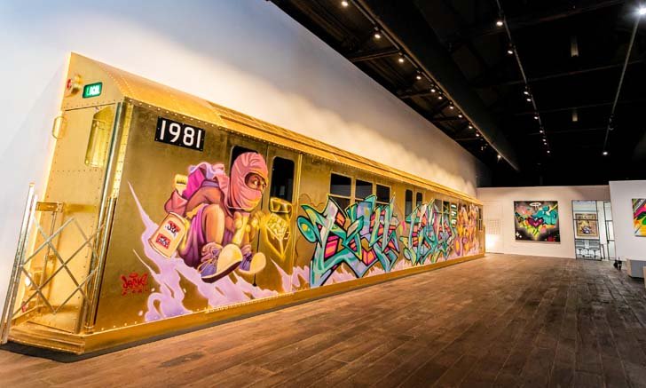 โบกี้หมายเลข 1981 สู่ยุคทองของงานกราฟิตี้นิวยอร์กที่ Aurum Gallery
