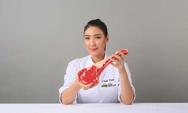 เชฟแพม Top Chef Thailand แบรนด์แอมบาสเดอร์ TRUE AUSSIE BEEF คนแรกของเมืองไทย
