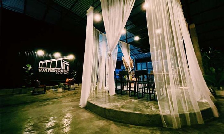 Warehouse Cafe’ 360 คาเฟ่ในโกดังเก่า ดิบๆ เท่ๆ มุมถ่ายรูปใหม่ขอนแก่น