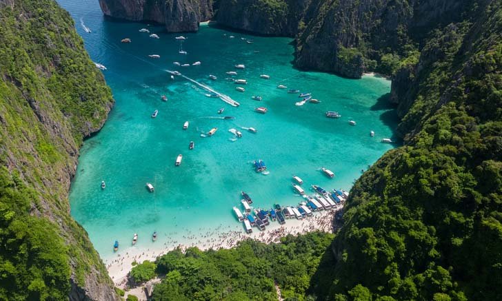 อ่าวมาหยา เตรียมกลับมาเปิด 1 มกราคม 2565 พร้อมมาตรการป้องกัน Overtourism