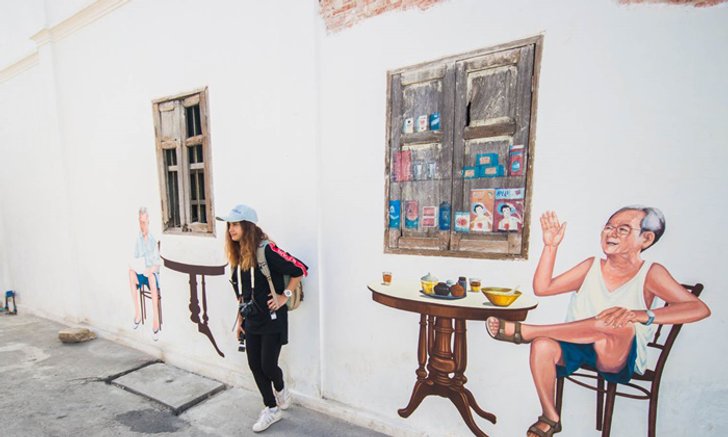 ย้อนเวลาสู่อดีตกับ Street Art ย่านเมืองเก่าสงขลา