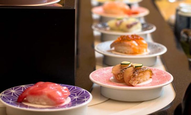 10 อันดับ ซูชิบนสายพาน ที่ได้รับความนิยมมากที่สุด!