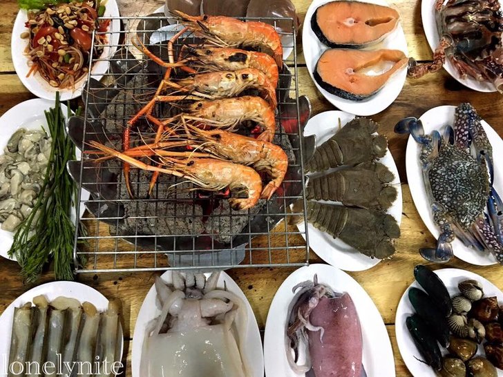 Seafood Buffet ไม่จำกัดเวลา แบบเต็มโต๊ะ!!