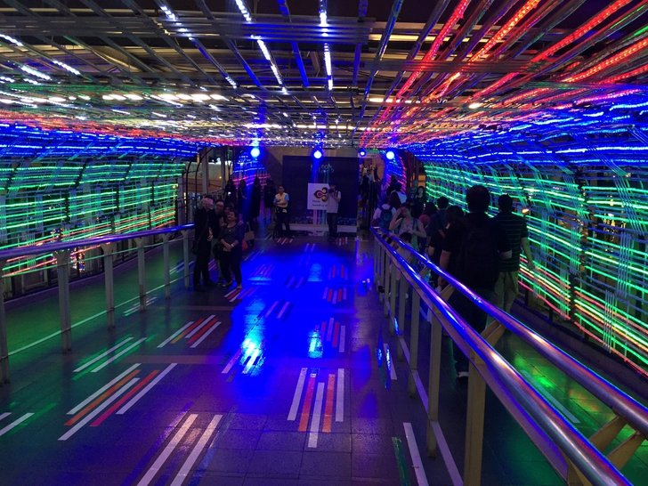 ขึ้น BTS เที่ยวกลางกรุงส่งท้ายปี "สวนแสงลอยฟ้า THAILAND KINGDOM OF LIGHT" I ปุ๋ย (Palouis)