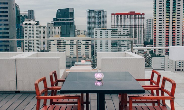 WALK Rooftop Bar @ Centara Watergate Pavillion Bangkok ชมวิวตึกใบหยกแบบพาโนรามา