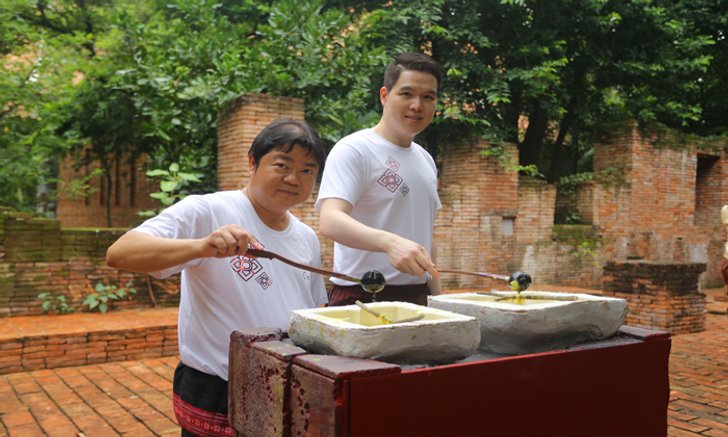 “เปิด ลาน สัทธา” กรุ่นกลิ่นไทย สุขใจ ที่ ณ สัทธา อุทยานไทย