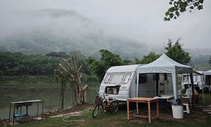 สวนละไม Natural Camp นอนรถบ้านสุดคูล ท่ามกลางบรรยากาศสุดโรแมนติก