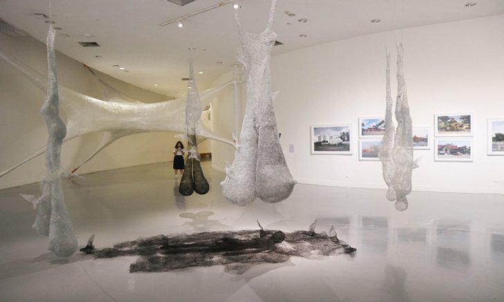 เดินทัวร์ BKK Art Biennale 2018 สุขสะพรั่งพลังอาร์ต : หอศิลปวัฒนธรรมแห่งกรุงเทพมหานคร BACC