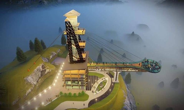 เตรียมสร้าง Sky Walk ชมทะเลหมอกอัยเยอร์เวง มีความยาวที่สุดในเอเชีย!!!