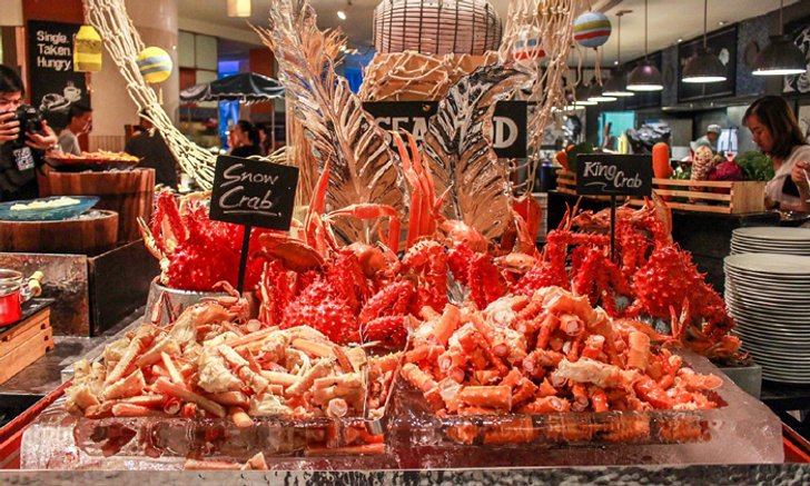 กินปูอลาสก้าแบบไม่อั้นในราคาไม่ถึง 1,000 บาท @Pullman Bangkok Grande Sukhumvit