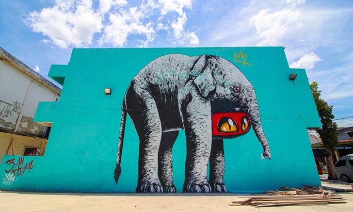 Street Art เมืองยะลา "เสพงานศิลป์ ถิ่นบินหลา" งานศิลปะแห่งสันติ