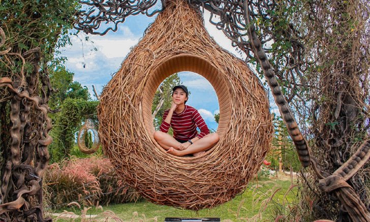 รีวิว U&ME Cafe Kanchanaburi ถ่ายรูปสวยในสวนรังนกบาหลีที่แรกในเมืองไทย