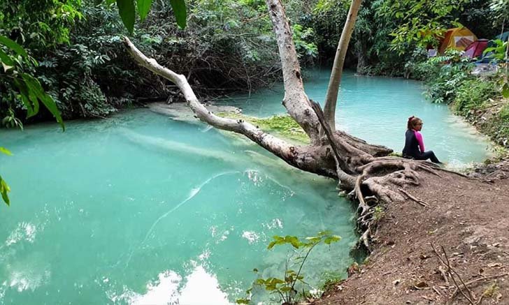 น้ำตกวังก้านเหลือง จุดกางเต็นท์ริมธารน้ำสีมรกต Hidden gem แห่งลพบุรี