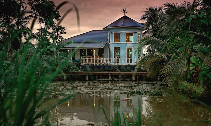 ชมเฌอ คาเฟ่ บิสโทร ร้านกลางสวน บรรยากาศดี อาหารอร่อย