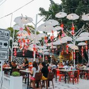 หมูย่างเกาหลี ร้านกาแล