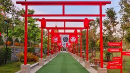 วัดหุบบอนวนาราม ที่เที่ยวสายมู ต้นตำรับเจิมลายมือ มีเสาโทริอิแดงให้ได้เช็กอิน
