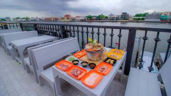 Pranakorn Grill หมูกระทะริมแม่น้ำเจ้าพระยา บรรยากาศสุดชิล!