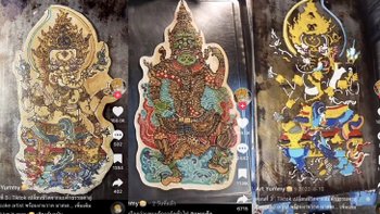 ตะลึง! แพนเค้ก ลายไทย ฝีมือสุดวิจิตร ต่างชาติมาเสนอซื้อถึง 1 หมื่นบาท!
