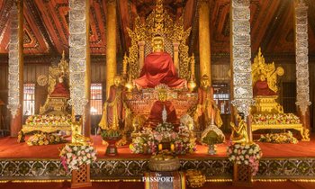 วัดนันตาราม พะเยา หนึ่งเดียวของไทย งานแกะสลักเทพคิวปิด
