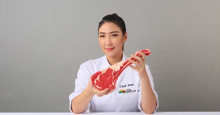 เชฟแพม Top Chef Thailand แบรนด์แอมบาสเดอร์ TRUE AUSSIE BEEF คนแรกของเมืองไทย