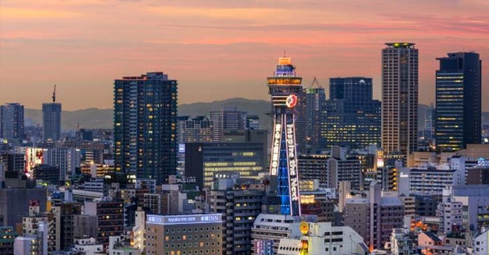 Tsutenkaku Tower หอคอยแห่งความสำเร็จ ของเมืองโอซาก้า