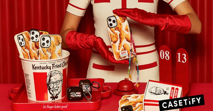 เปิดตัวแคมเปญ CASETiFY ร่วมมือกับ KFC เกิดเป็นอุปกรณ์เสริมเทคโนโลยี Finger Lickin' Good