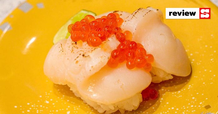 それが開いています！ 新しい回転寿司レストラン Sushi Plus わずか 30 バーツからの高級食材。