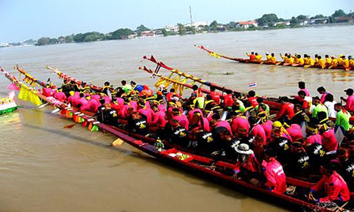 การแข่งขันเรือยาวประเพณี สิงห์บุรี