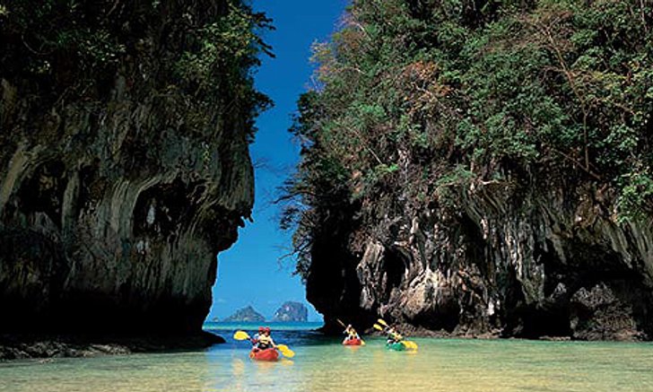เกาะห้อง มหัศจรรย์ธรรมชาติ ในป่าเกาะ จ.กระบี่