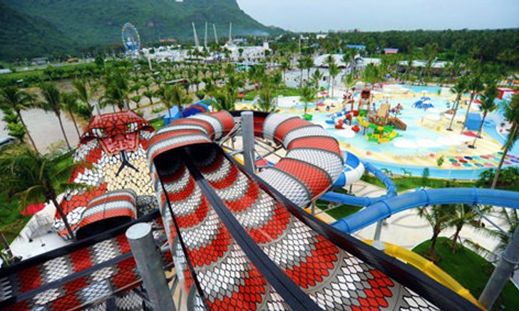 ชุ่มฉ่ำสะใจกับสถานที่ท่องเที่ยวใหม่ ซานโตรินี วอเตอร์ แฟนตาซี