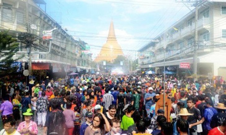 ททท.สำนักงานสมุทรสงคราม ชวนเที่ยวเทศกาลสงกรานต์ 2557 สมุทรสงคราม สมุทรสาคร นครปฐม