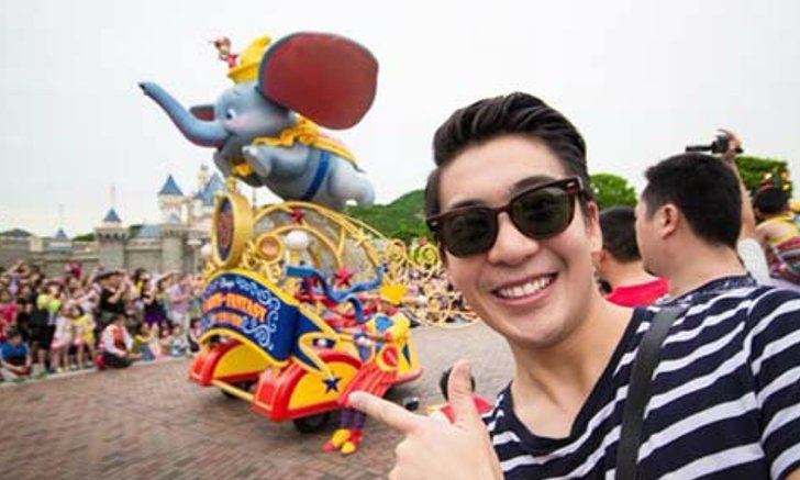 น๊อต อัครณัฐ พาเล่นเครื่องเล่นสุดมันส์ที่ฮ่องกงดิสนีย์แลนด์